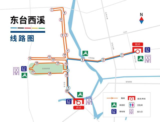 马拉松线路图详细介绍盐城（盐城最美跑步线路详情来啦）(38)