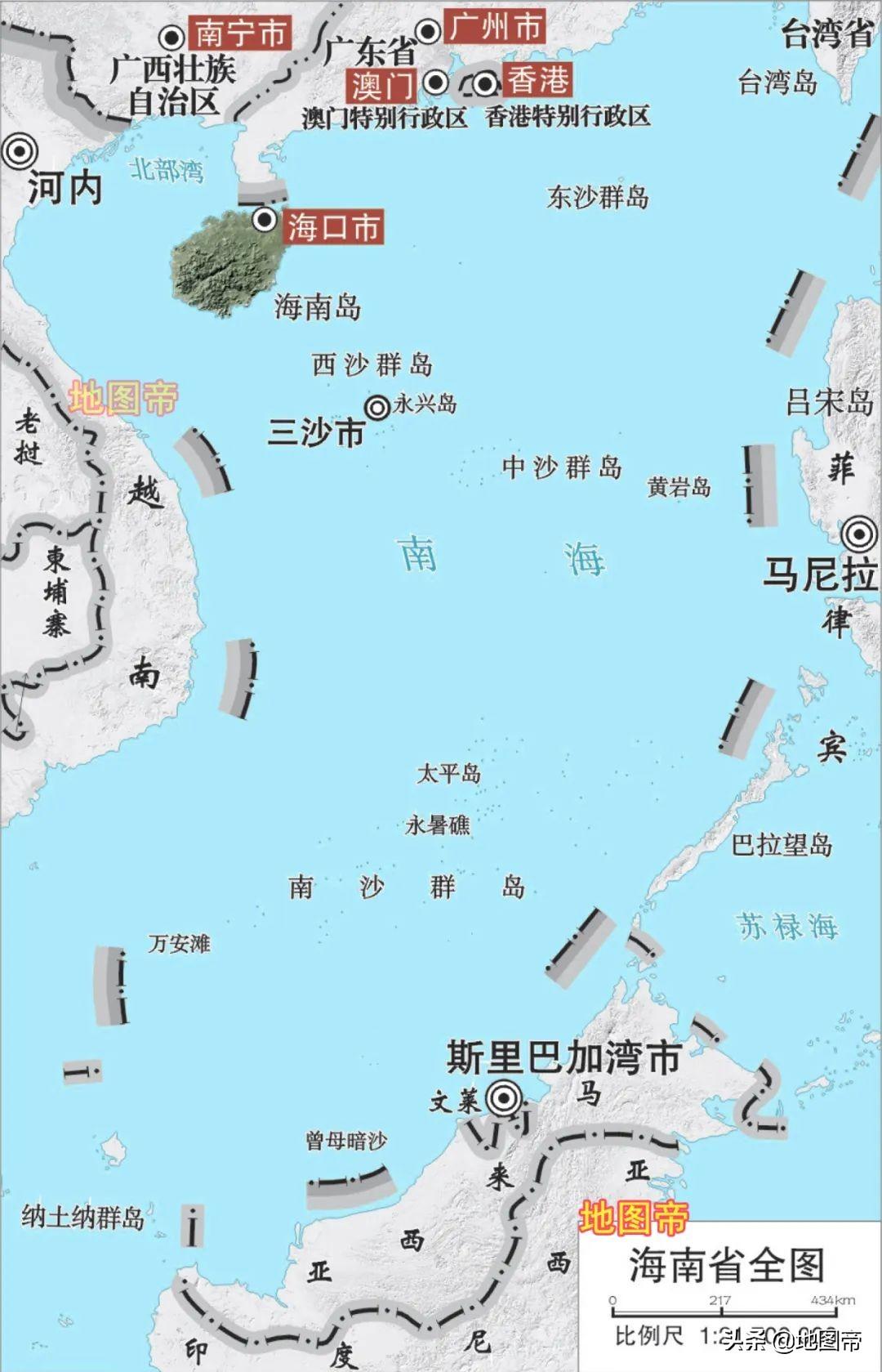 中国三沙市的面积有多大（三沙市面积多少）(图1)