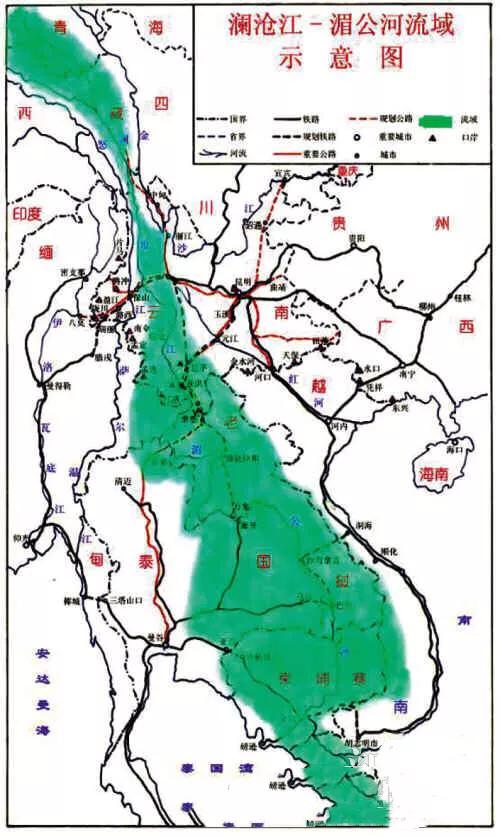 湄公河从哪里来（湄公河脱胎于澜沧江）(2)