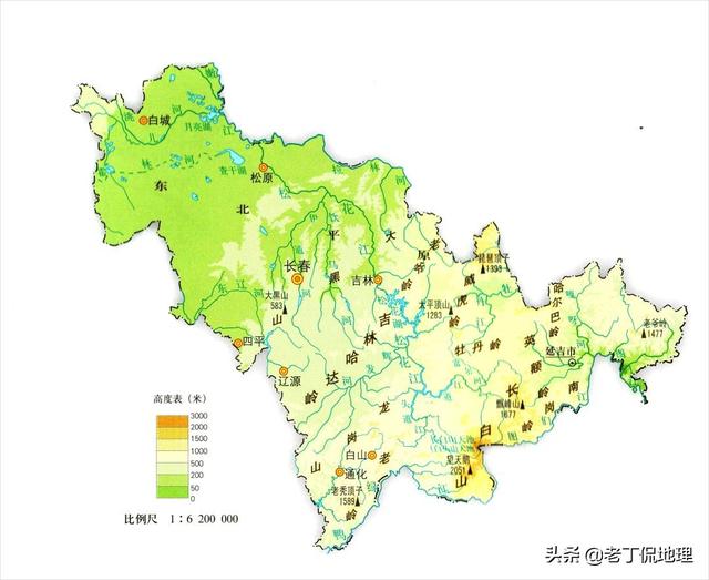 一看就懂的立体全国地形图（收藏漂亮简洁的省区地形地势高清地图）(8)