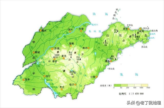 一看就懂的立体全国地形图（收藏漂亮简洁的省区地形地势高清地图）(16)