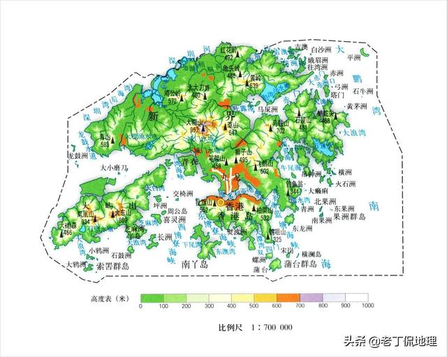 一看就懂的立体全国地形图（收藏漂亮简洁的省区地形地势高清地图）(34)