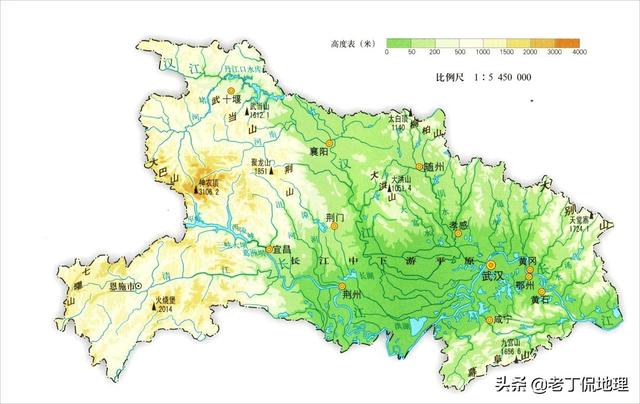 一看就懂的立体全国地形图（收藏漂亮简洁的省区地形地势高清地图）(18)