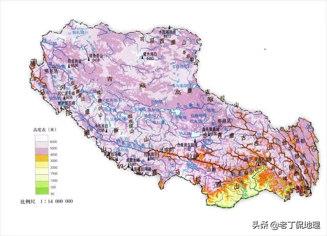 一看就懂的立体全国地形图（收藏漂亮简洁的省区地形地势高清地图）(27)