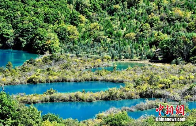 九寨沟春夏秋冬风景美图（九寨沟仙境归来）(5)