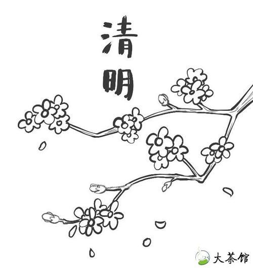 清明节清明节简笔画（关于清明节的简笔画大全）(1)