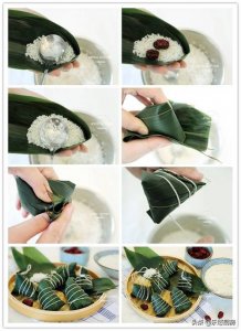 ​新手包粽子的简易方法（新手包粽子的简单方法）