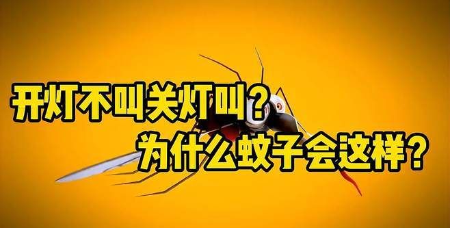 为什么一开灯就找不到蚊子怎么办