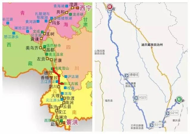 云南省十大魔鬼公路（这条终点在云南的214国道）(4)