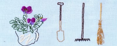 ​手工刺绣DIY：100种以上，最简单的刺绣小图案，大人小孩都喜欢