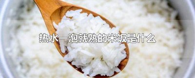 ​开水泡米饭对身体好吗 米饭泡热水会好消化吗