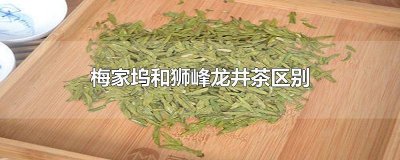 ​龙井村和狮峰山哪个茶好 梅府茗家狮峰龙井茶