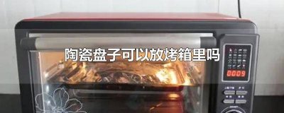 ​陶瓷盘子能放入烤箱吗 陶瓷盘子可以放入烤箱吗