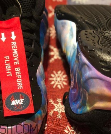 nike air foamposite one银河喷2.0发售时间_实物曝光