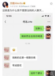 ​何洁苏醒聊天记录曝光，一句话透露出不雅，网友：到底谁先出轨?