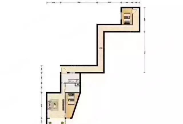 上海奇葩户型刷屏！家里居然长得像跑道……