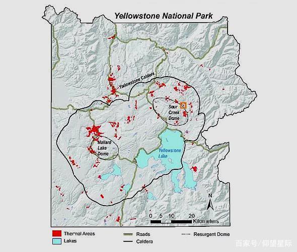 黄石火山回顾！高达92度的高温燃烧着黄石公园，树木变成了木炭