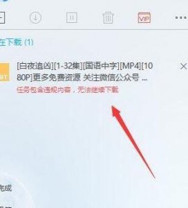 ​迅雷任务包含违规内容（迅雷任务包含违规内容无法下载怎么办）