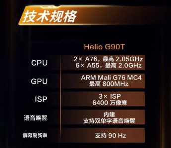 ​联发科Helio G90T处理器是火力全开，还是继续一核有难八核围观