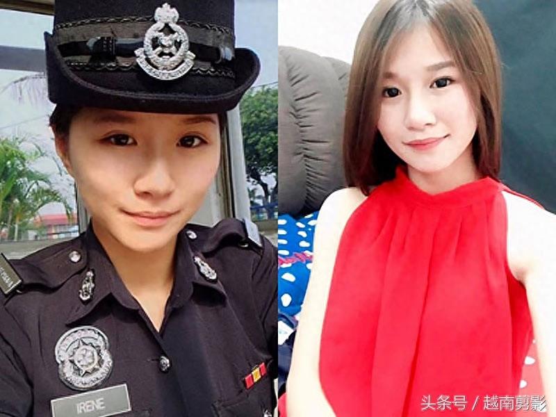 一组马来西亚女警察私照，天然无网红脸，发朋友圈“你会娶我吗”